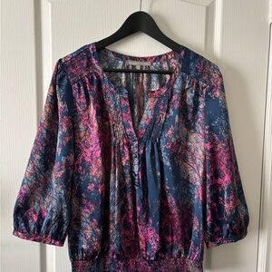Floral Print Women's Top